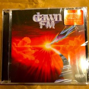 The Weeknd autographed variant cover Dawn FM cd